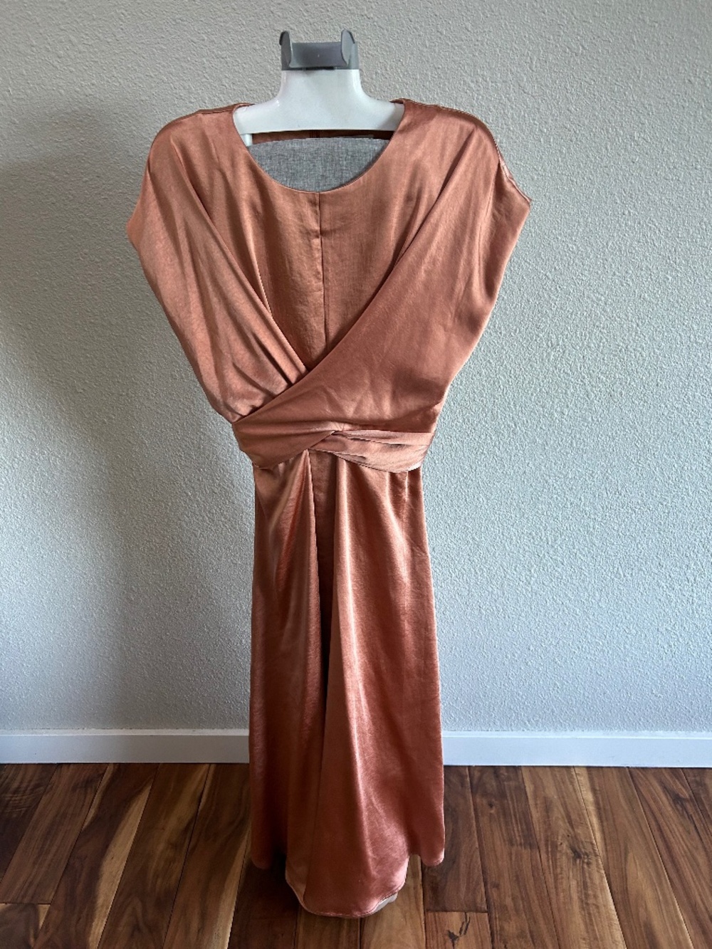 bohme Rosalind Copper Rose Gold Dress L
